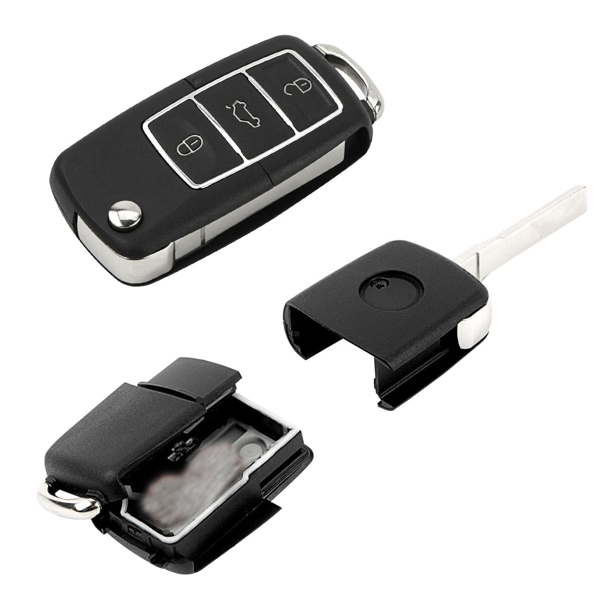 Car Key Fob Diversion Safe with hidden compartment for cash, keys and valuables
