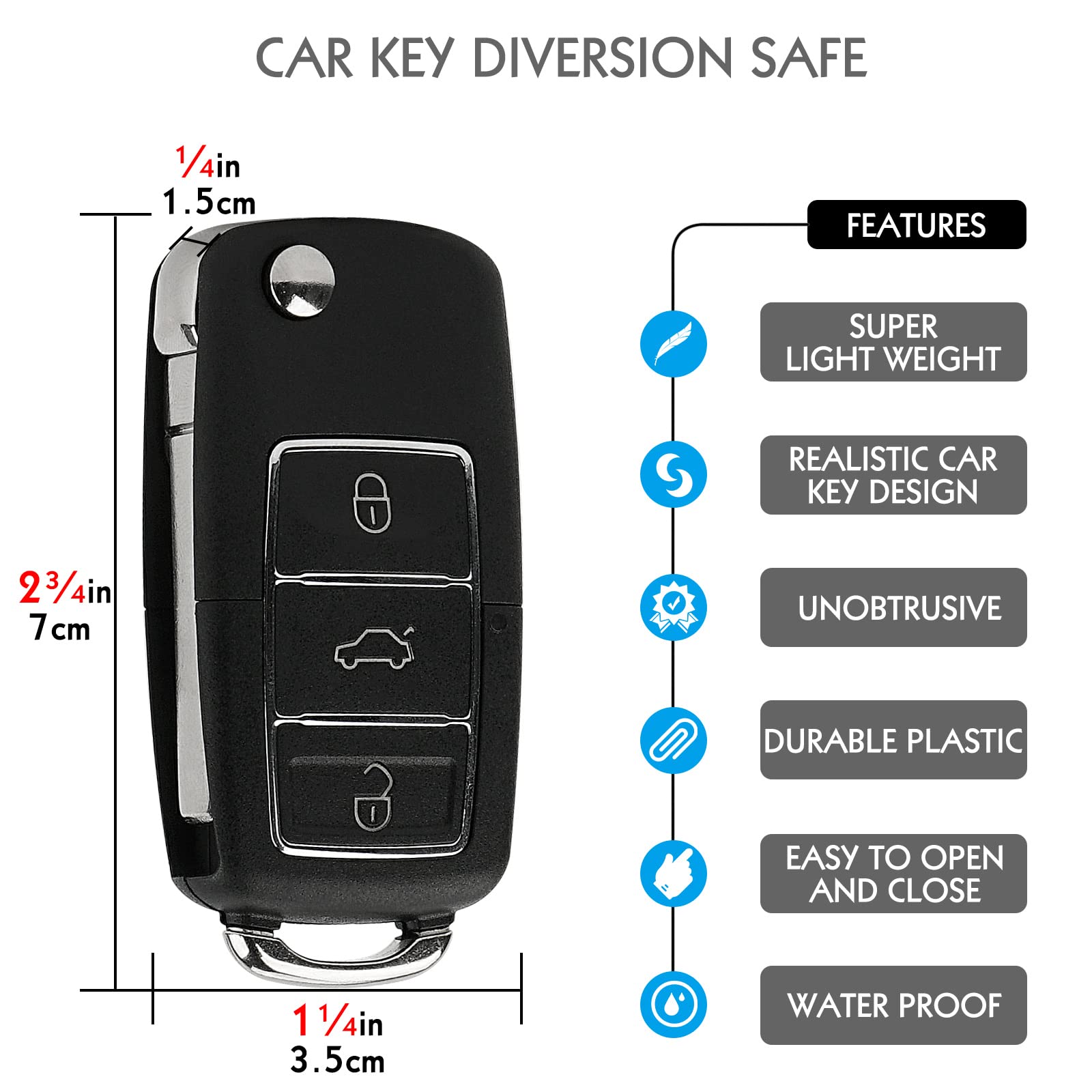Car Key Fob Diversion Safe - product image 2