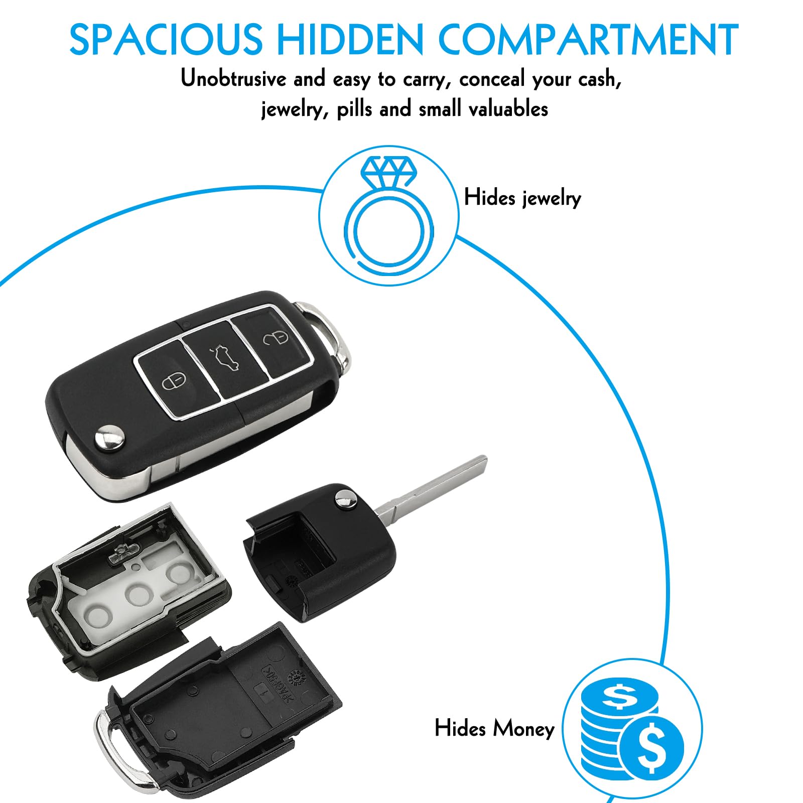 Waterproof Car Key Diversion Safe - product image 5