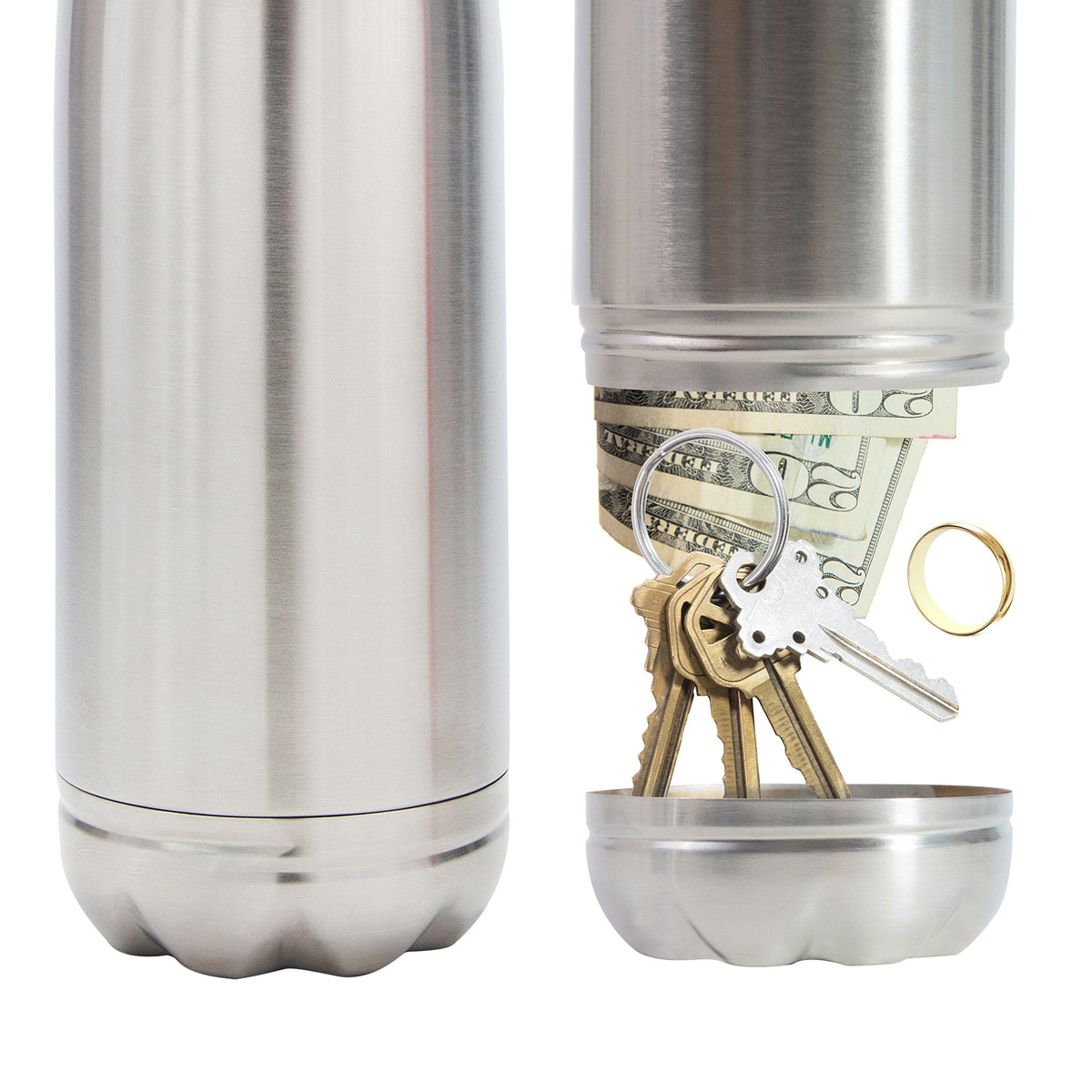 Stainless Steel Water Bottle Diversion Safe - product image 2
