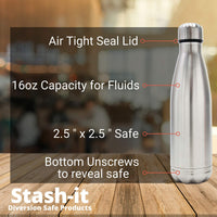Stainless Steel Water Bottle Diversion Safe - product image 4