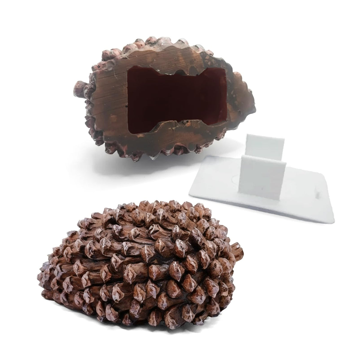 Pinecone Diversion Safe with hidden compartment for cash, keys and valuables