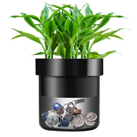 Flowerpot Hidden Safe with hidden compartment for cash, keys and valuables