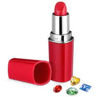 Lipstick Diversion Safe with hidden compartment for cash, keys and valuables