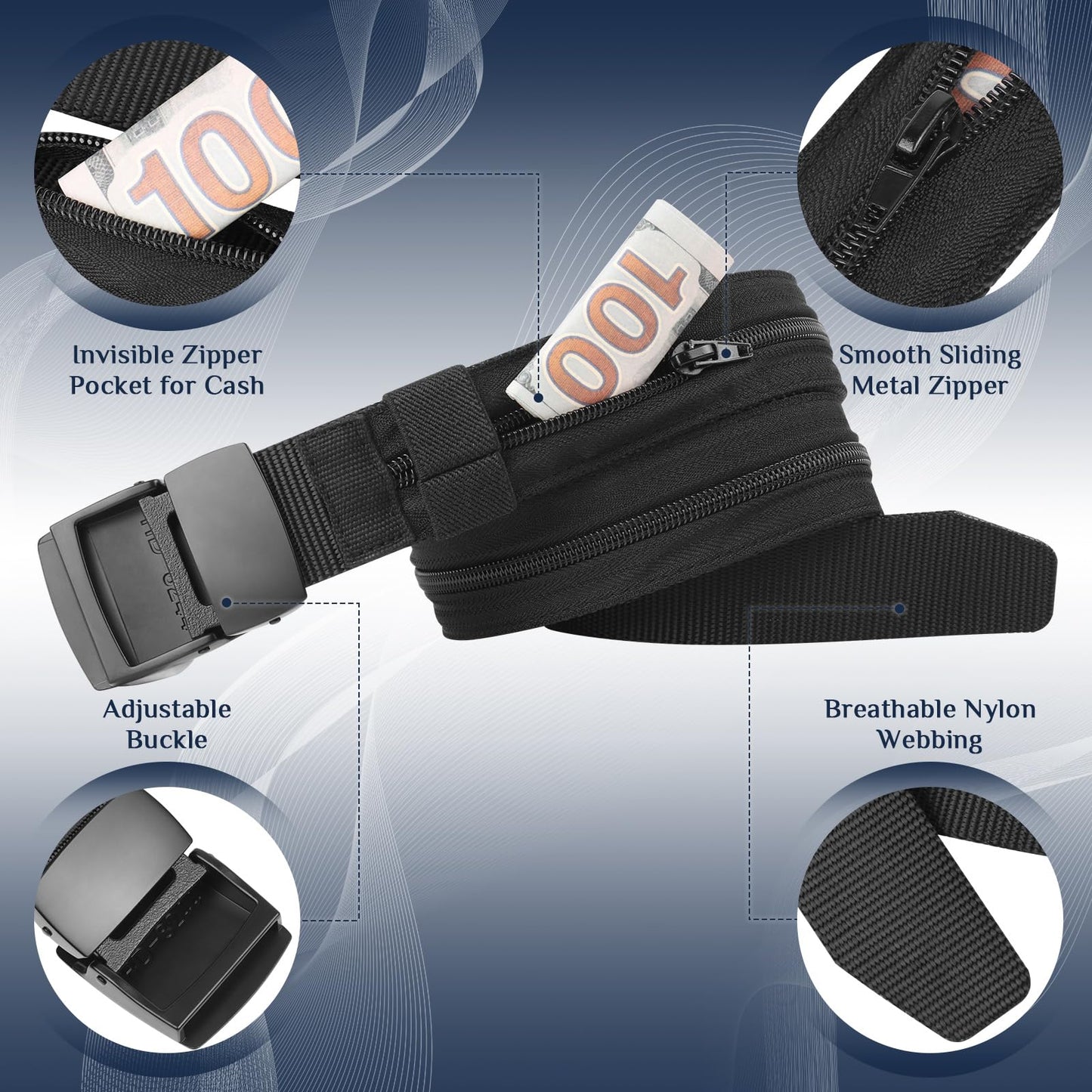 Money Belt with Hidden Compartment - product image 5