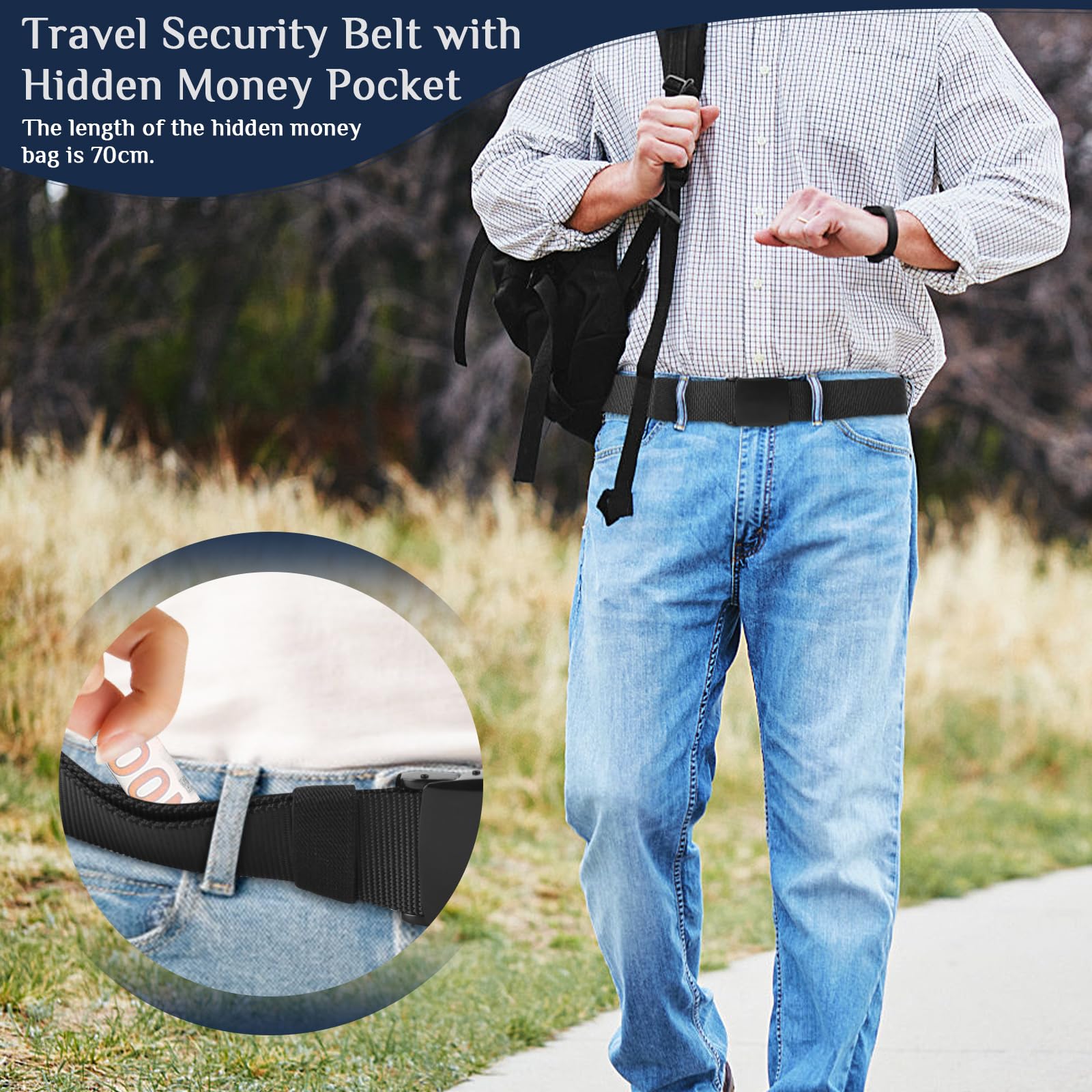 Money Belt with Hidden Compartment - product image 6