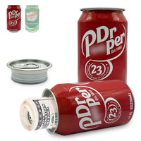 Soda Can Stash Safe with hidden compartment for cash, keys and valuables