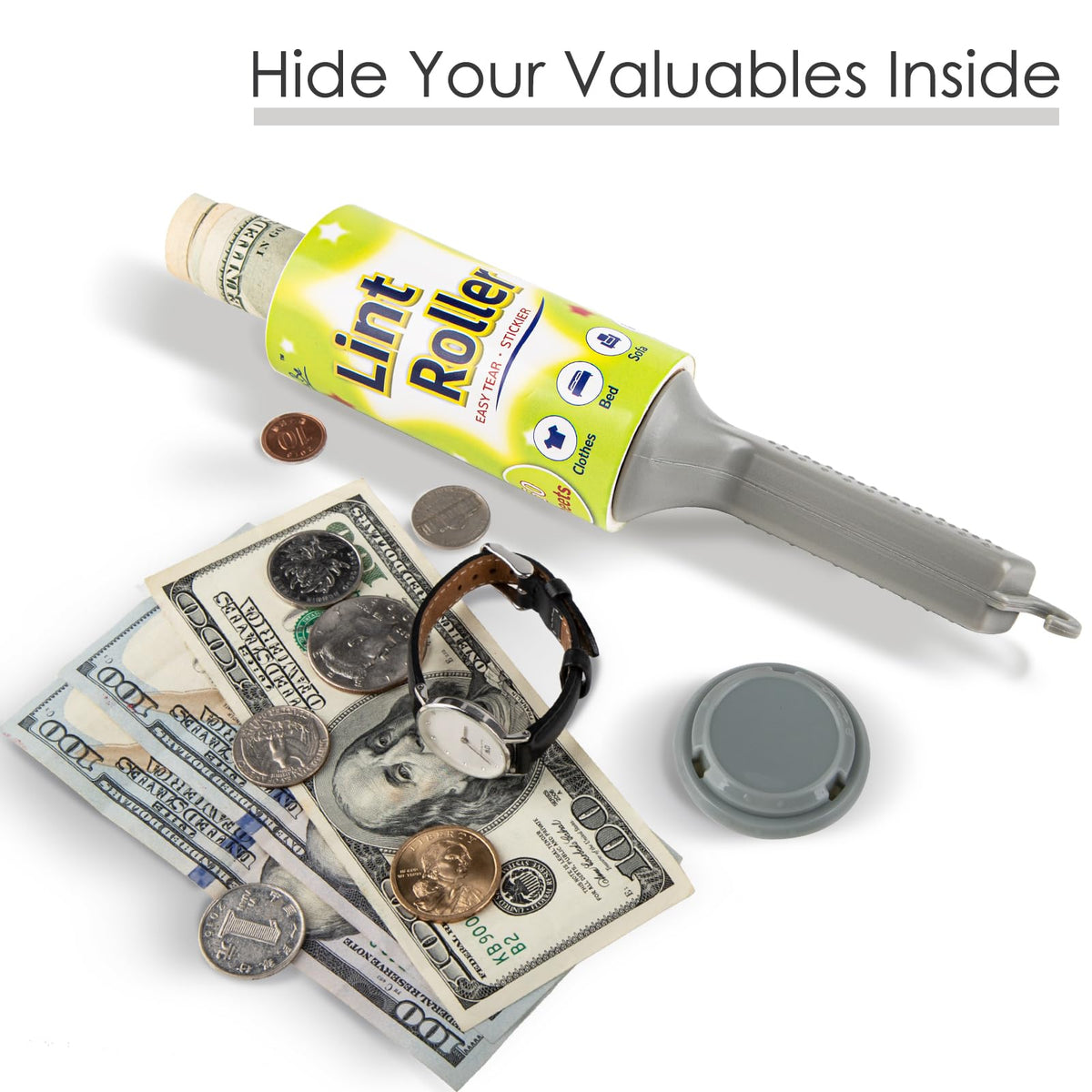 Lint Roller Diversion Safe - product image 5