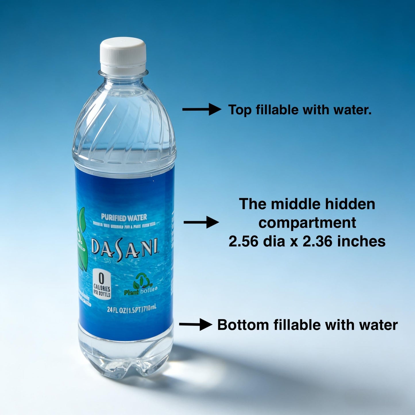 Plastic Water Bottle Diversion Safe - product image 3