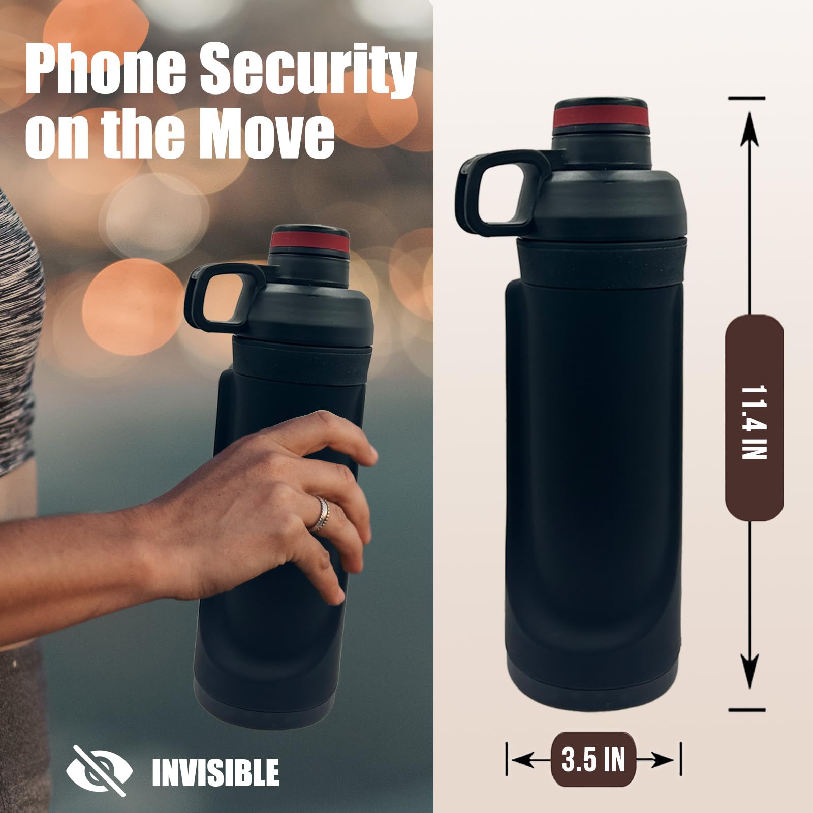 Insulated Water Cup Diversion Safe - product image 6