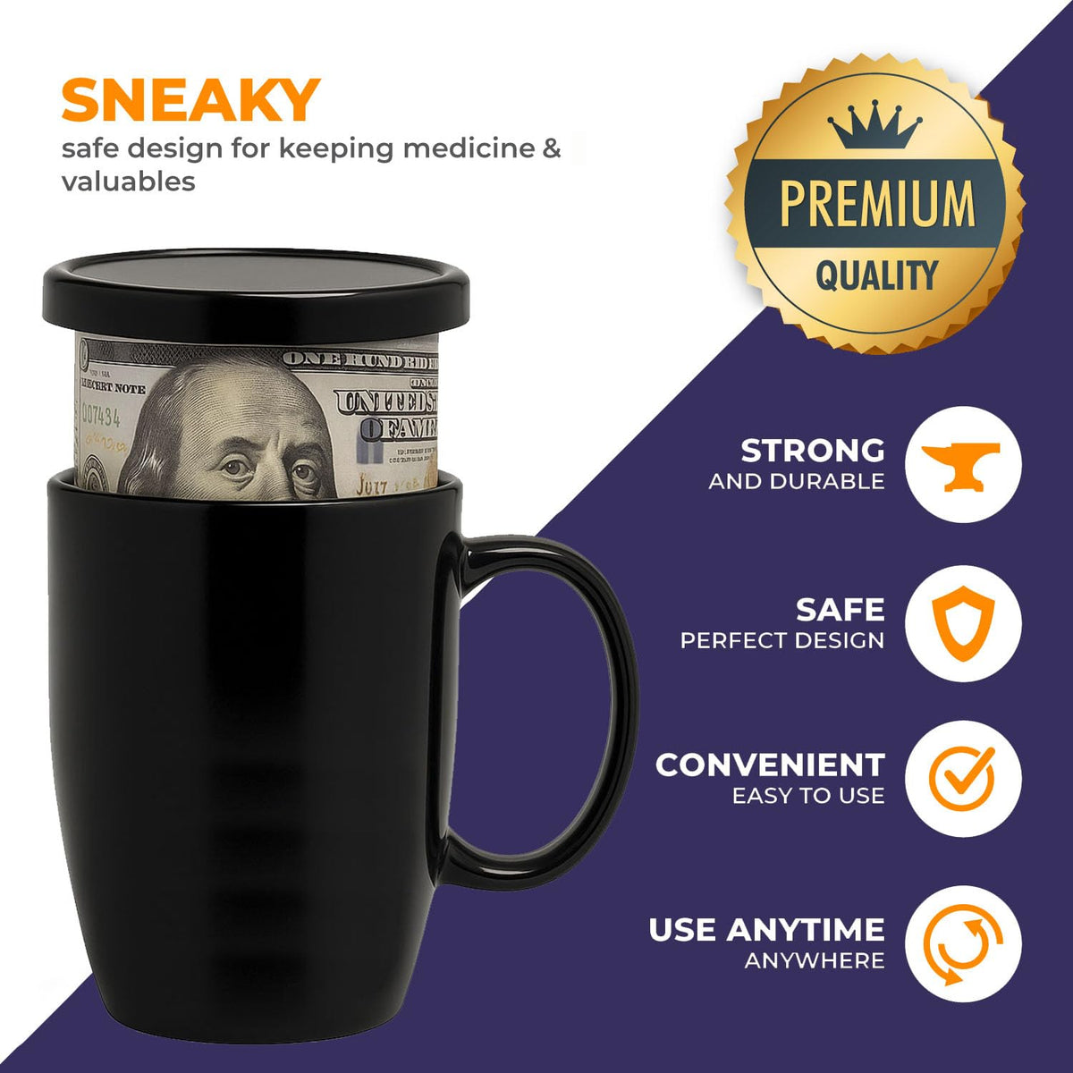 Coffee Mug Diversion Safe - product image 2