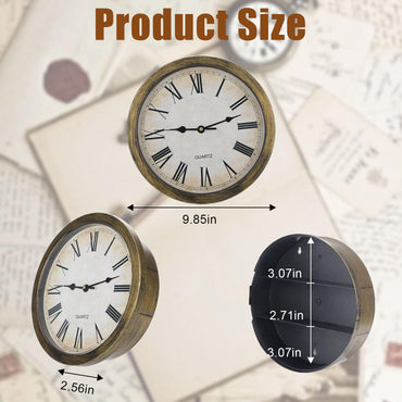Wall Clock Diversion Safe
