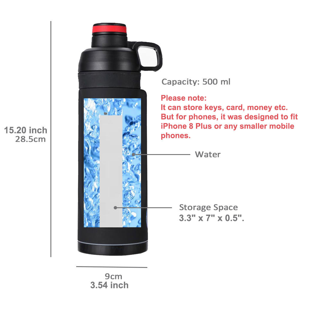 Sports Water Bottle Diversion Safe - product image 2