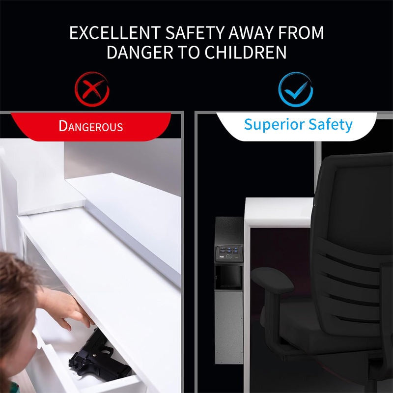 T9 Wall-Mounted Desk Case